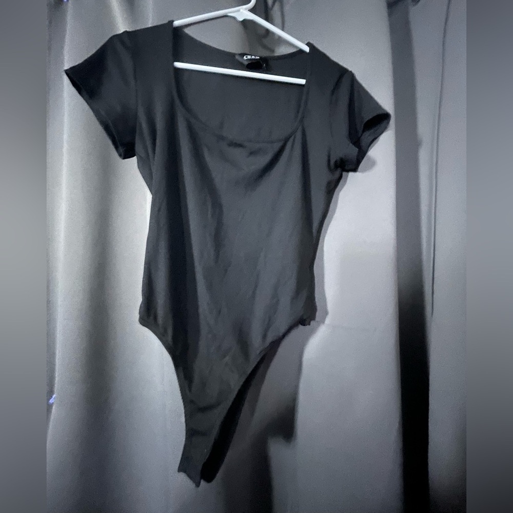 Cider Elegant Black Bodysuit